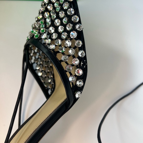 BOTTEGA VENETA Crystal Stretch Sandals - Picture 6 of 9